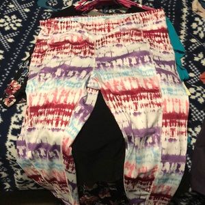 Plus size work out pants
